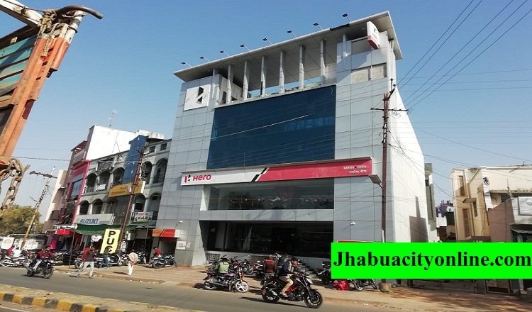 Hero bike showroom Jhabua